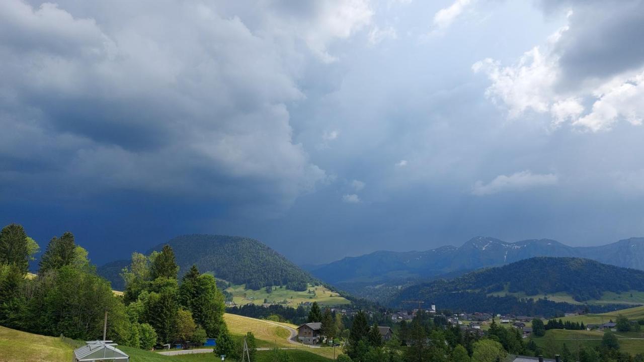 Ferienwohnung Schoenenbuehl Hittisau Dış mekan fotoğraf